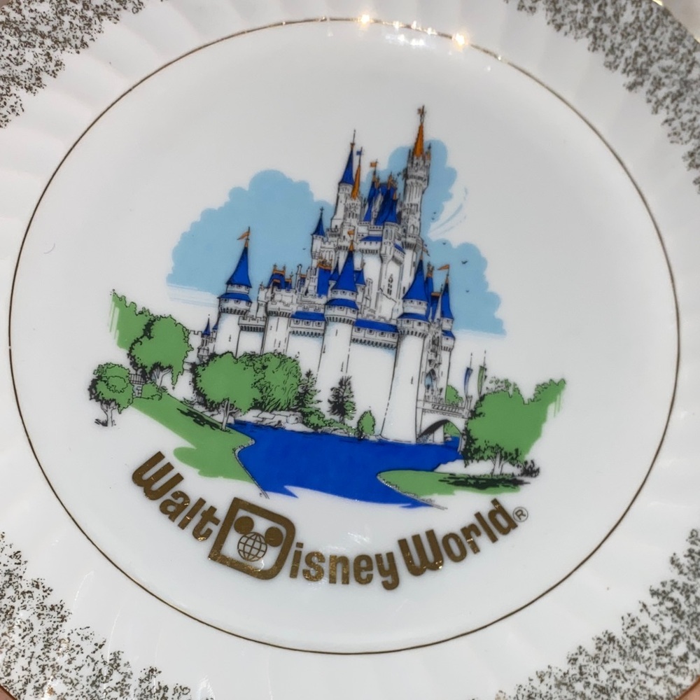 Disney World Castle Plate